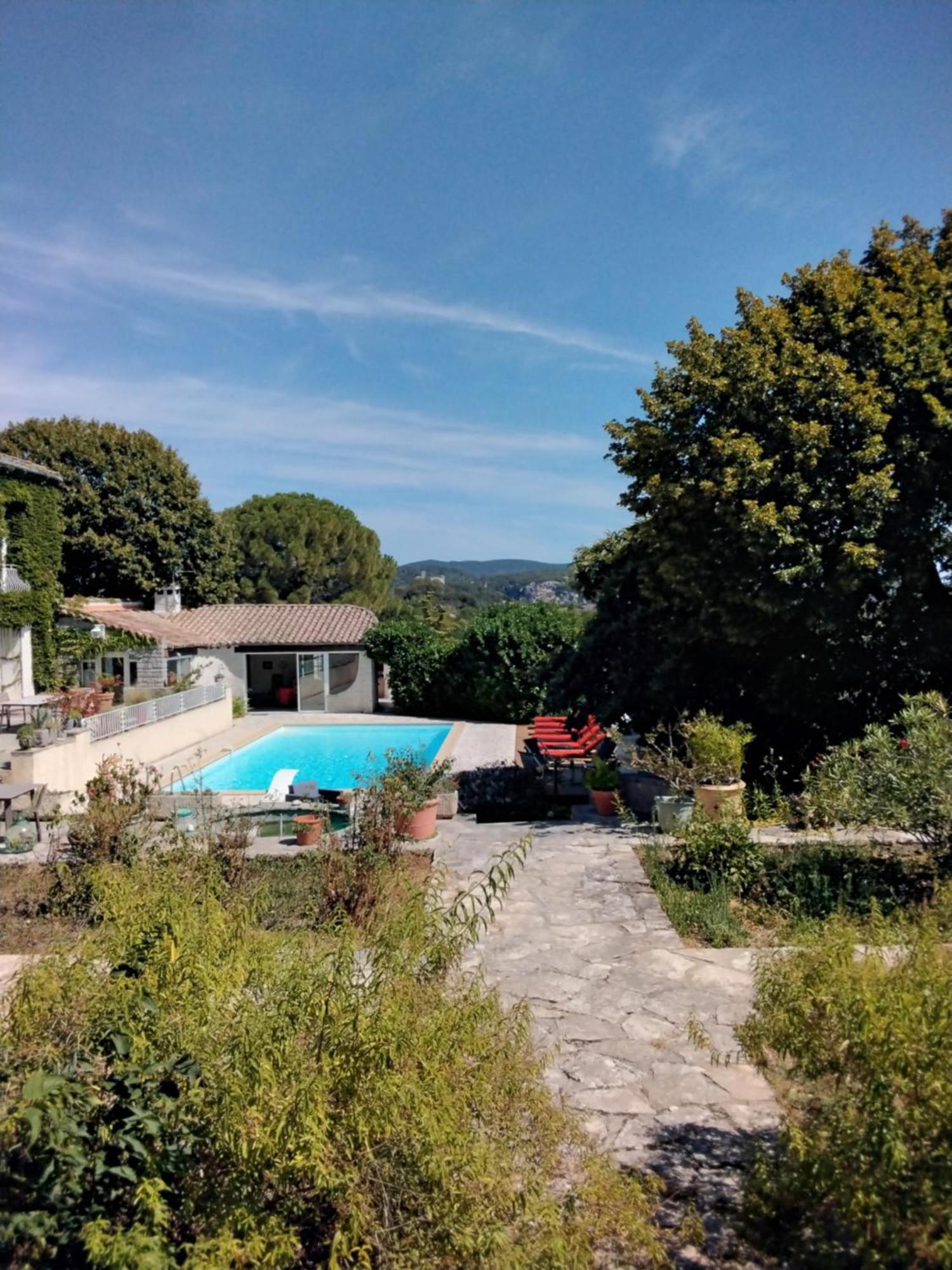 Le Domaine Du Soulier -Gite Et Chambres D'Hotes - La Maison Du Gardien Tornac 外观 照片